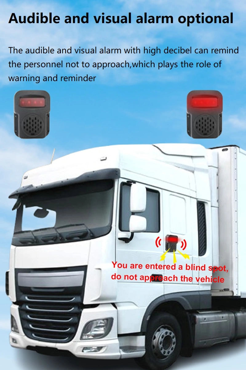 FOXDAK PZ615 4CHs 10.36" 1080P Truck Cam Bus Camera Alarm MP5