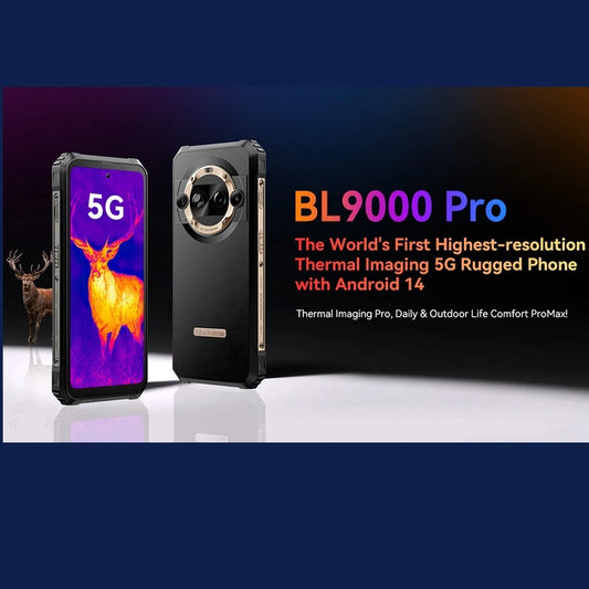 BLACKVIEW BL9000 PRO 5G Thermal Imaginário FLIR Telefone Robusto 36 GB 512 GB 8800 mAh