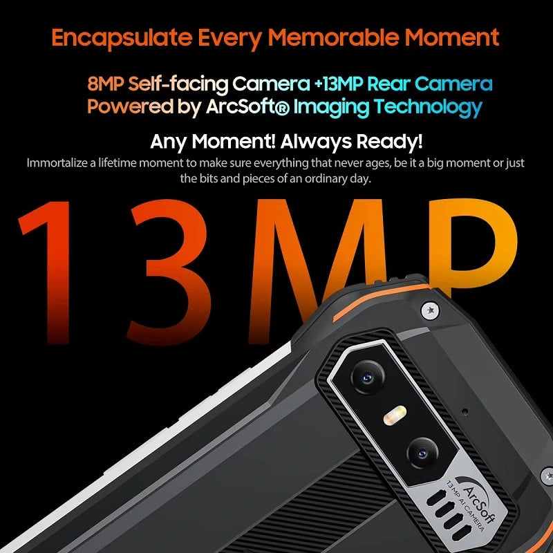 BLACKVIEW N6000SE 4G Smartphone robusto 4,3 polegadas Mini telefone 4 GB + 128 GB à prova d'água