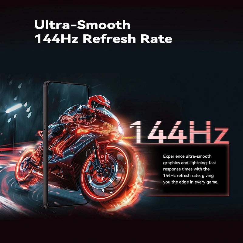 Teléfono inteligente CUBOT MAX 5 5G de 6,95 pulgadas, 144 Hz, 24 GB de RAM, 256 GB de ROM, para juegos