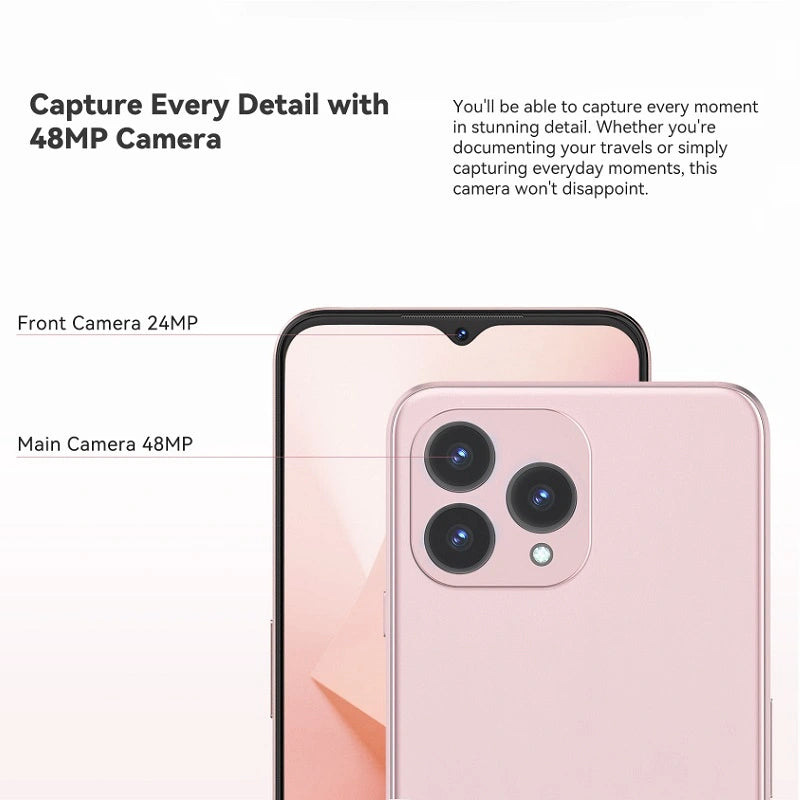 CUBOT P80 Smartphone 8GB+256GB/512GB 6.583 polegadas 48MP 5200mAh telefones celulares