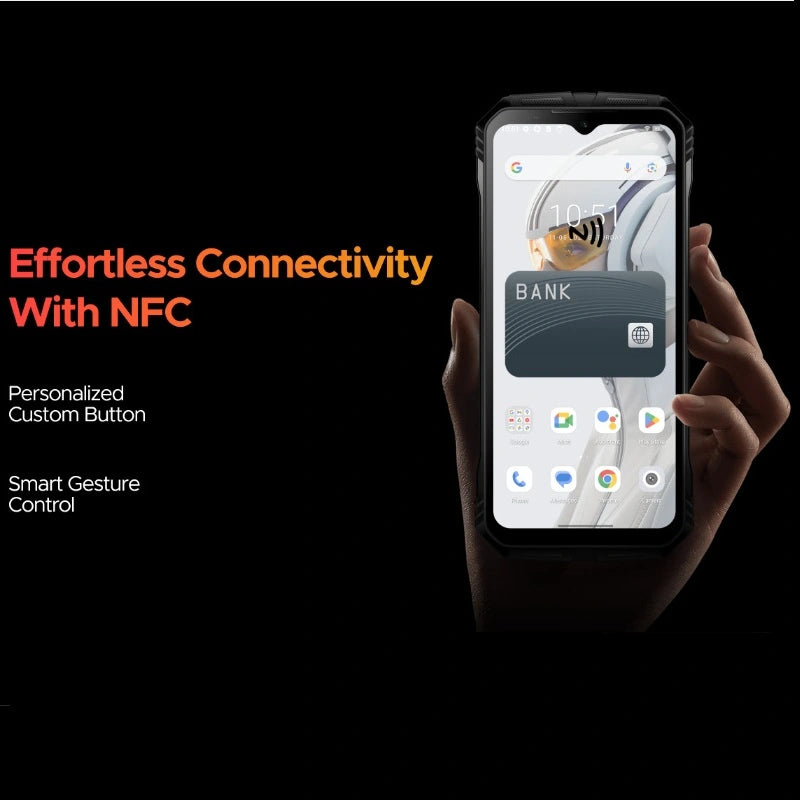 Teléfono inteligente resistente DEEGOO Vmax Plus 5G, 200 MP, 22 000 mAh, 36 GB (16 + 20) + 512 GB