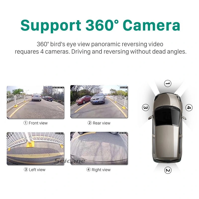 Radio para automóvil con unidad principal FOXDAK FD06 para Ford Explorer 2011-2020