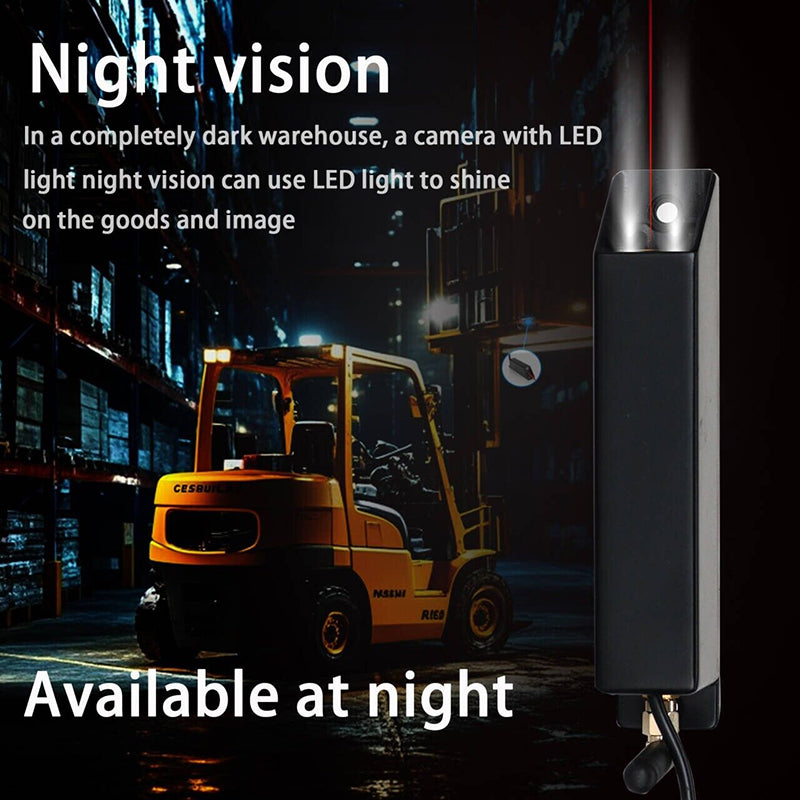 FOXDAK PZ630W 7-дюймовый экран 1080P HD камера для вилочного погрузчика с аккумулятором