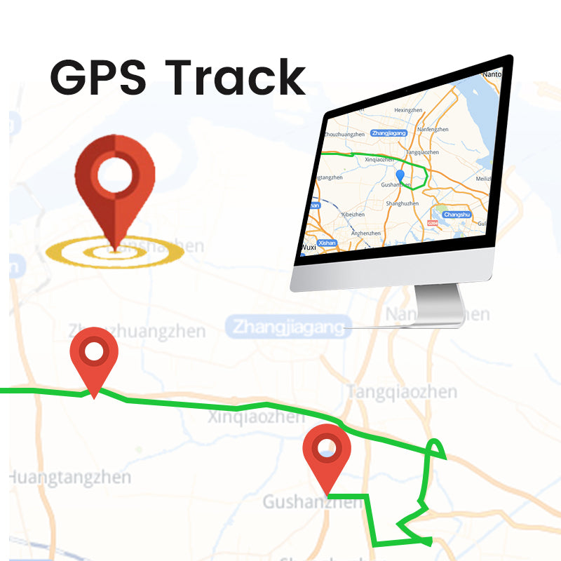 4K+1080P 3-Inch WiFi GPS Night Vision Dual Cameras Mini Dash Cam