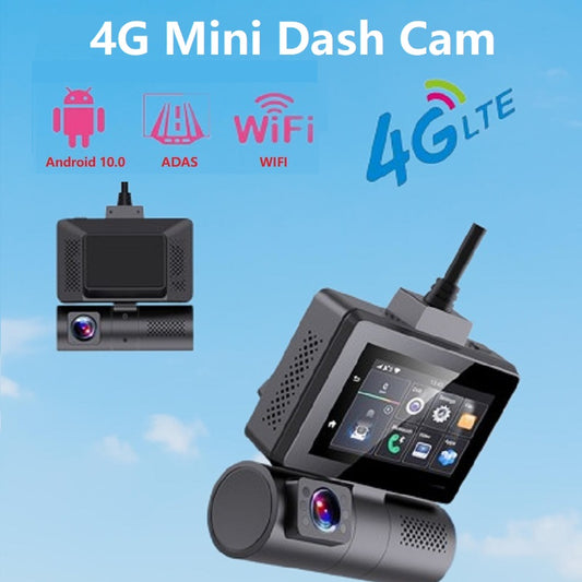 FOXDAK G5 3 Inch 32G ROM Dual Lens 1080P 4G Dash Cam GPS Wifi