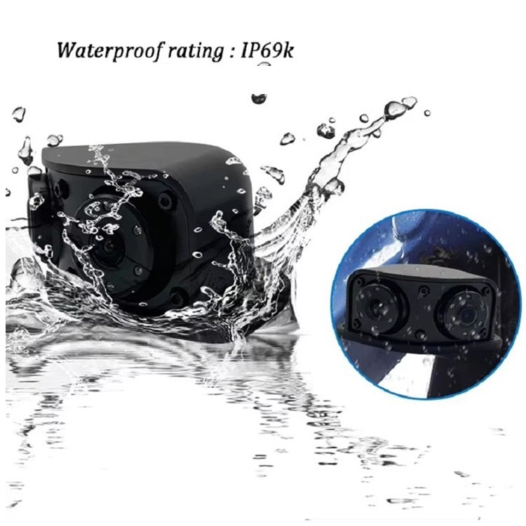 FOXDAK FD20 12.3inch Electronic Rearview Mirror Monitor Truck Bus Side Mirror Blind Spot Monitoring