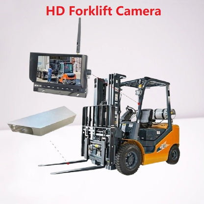 FOXDAK PZ630W 7" Screen 1080P HD Fork Truck Forklift Camera with Battery