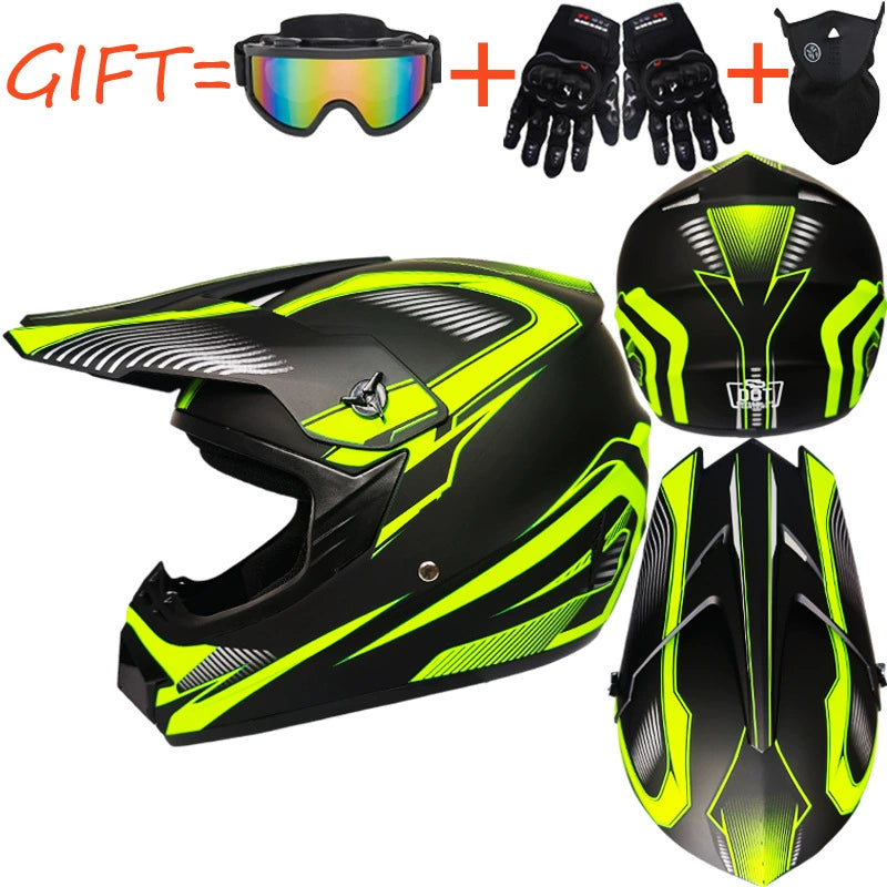 FOXDAK FD28 Head Guard Dirt Bike Bicycle Helmet Safety off Road Helmet