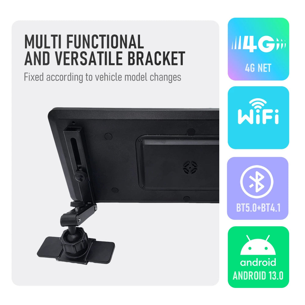 Universal Qualcomm Dual Screen 12.3"+12.3" Android Car Radio