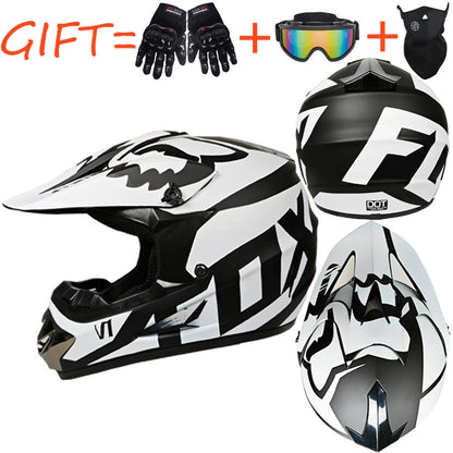 FOXDAK FD28 Head Guard Dirt Bike Bicycle Helmet Safety off Road Helmet