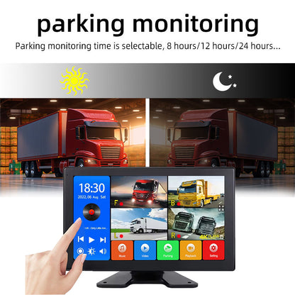 FOXDAK T104-C 10.1" AHD 4 Chs Trucks Buses Rear View Camera MirrorLink MP5