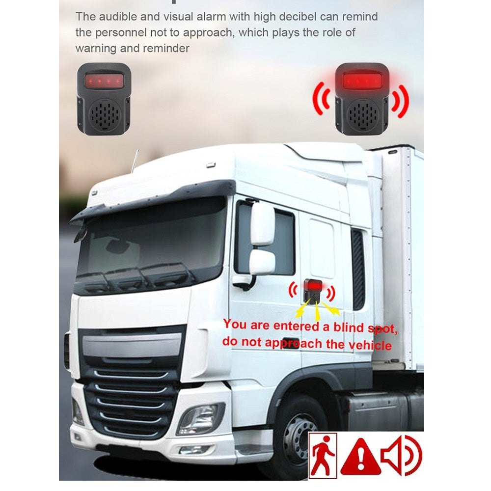 FOXDAK T105-BSD 10.1" AHD 5 Chs Video Truck Rear View Camera with Alarm